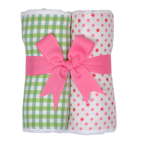 Flower Burp Pads (Set of 2)