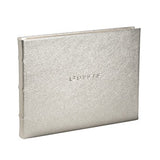 Personalized Wedding Guest Book, Metallics