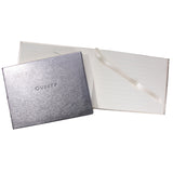 Personalized Wedding Guest Book, Metallics