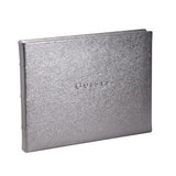 Personalized Wedding Guest Book, Metallics