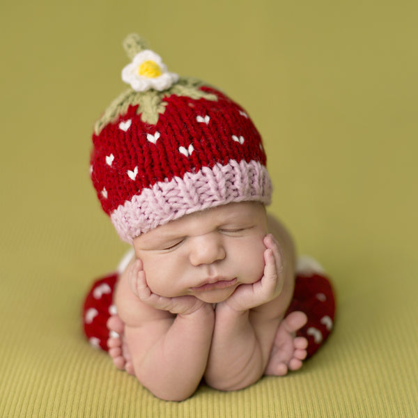 “Addie” Strawberry Hat