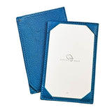 Leather Jotter with Personalized Cards (6 Color Choices)