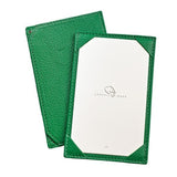 Leather Jotter with Personalized Cards (6 Color Choices)