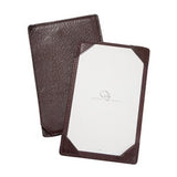 Leather Jotter with Personalized Cards (6 Color Choices)