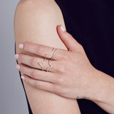Diamond Slither Ring