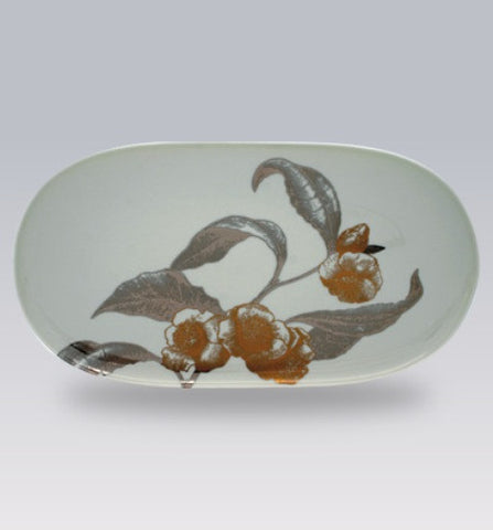 "Dogwood" Platter, Oval