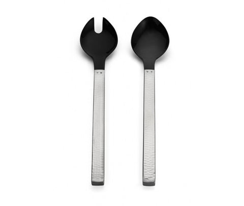 Valencia Salad Servers with Buffalo Horn