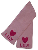 Heart Personalized Scarf (Children's)