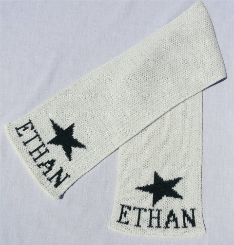 Star Personalized Scarf (Children's)