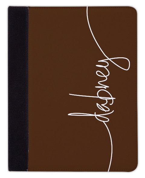 Personalized iPad & Laptop Cases, Chocolate