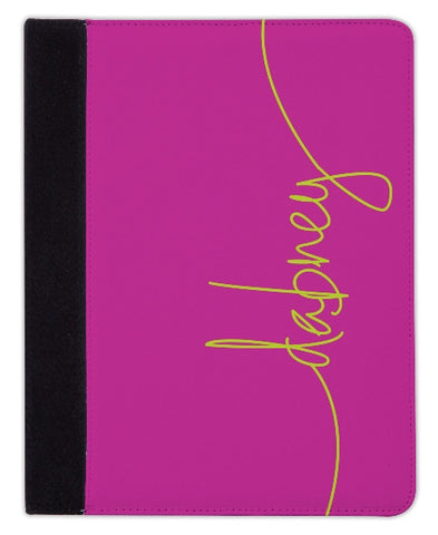 Personalized iPad & Laptop Cases, Fuchsia
