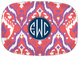 Personalized Melamine Platter: NEW PATTERNS & STYLES