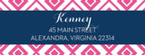 Personalized Return Address Labels: NEW PATTERNS & STYLES