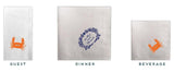 Personalized Linen-Like Dinner Napkins