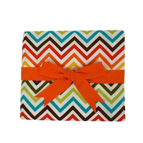 Blue Zig Zag Burp Pad
