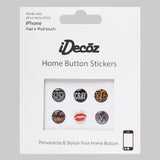 "Cray" Theme Home Button Stickers (Pack of 6)