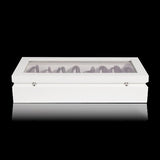 Eyewear Organizer Box, White Lacquer