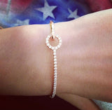 Diamond Lasso Bangle