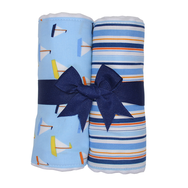 Anchors Away Burp Pads (Set of 2)