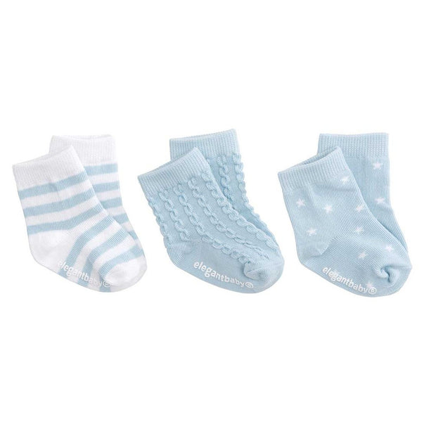 Baby Boy's First Socks (3 pack)