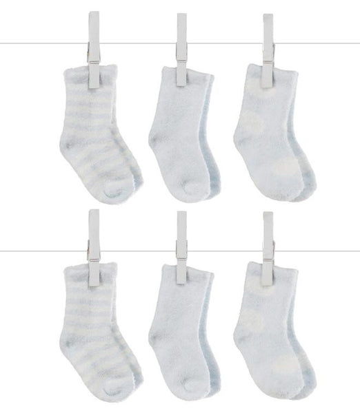 Box of Socks™ Dot | Solid | Stripe (Blue)