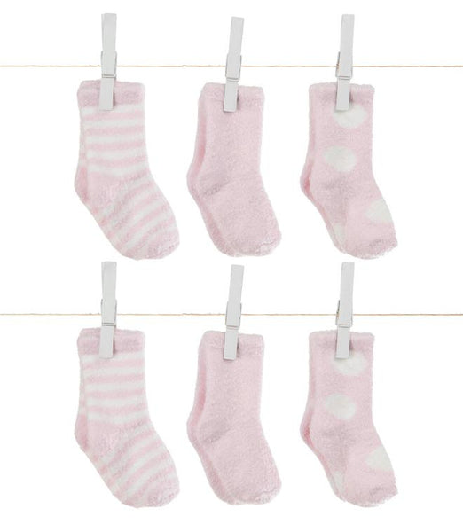 Box of Socks™ Dot | Solid | Stripe (Pink)