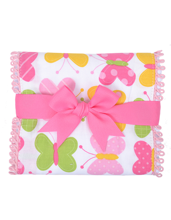 Butterfly Kisses Burp Pad
