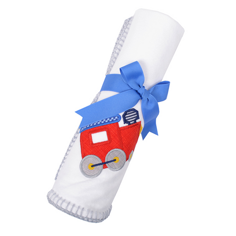 Choo Choo Train Receiving/Swaddle Blanket