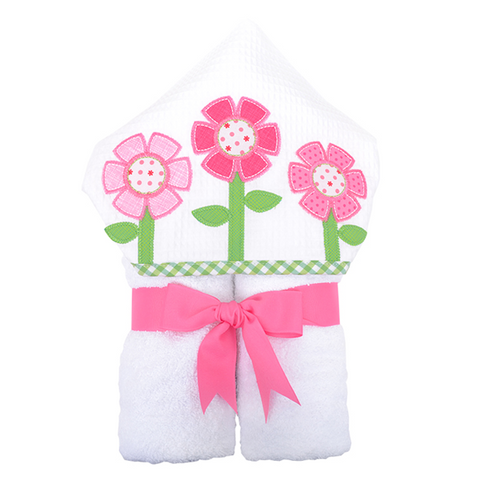 Flower Hooded "Everykid" Towel