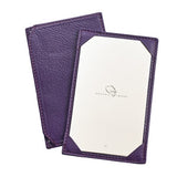 Leather Jotter with Personalized Cards (6 Color Choices)