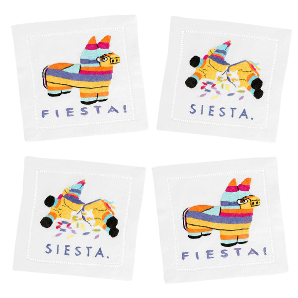 Fiesta/Siesta Cocktail Napkins