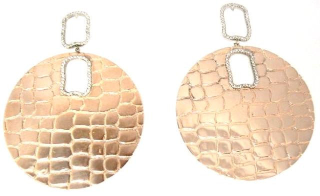 Croc earrings cheap