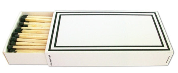 Black Frame Matchboxes, Set of 2