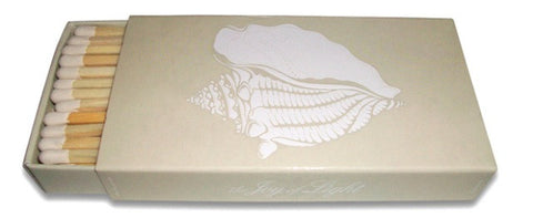 Conch Shell Matchboxes, Set of 2