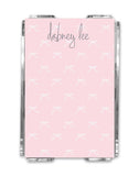 Personalized Memo Notes in Lucite Holder: NEW PATTERNS/STYLES