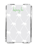 Personalized Memo Notes in Lucite Holder: NEW PATTERNS/STYLES