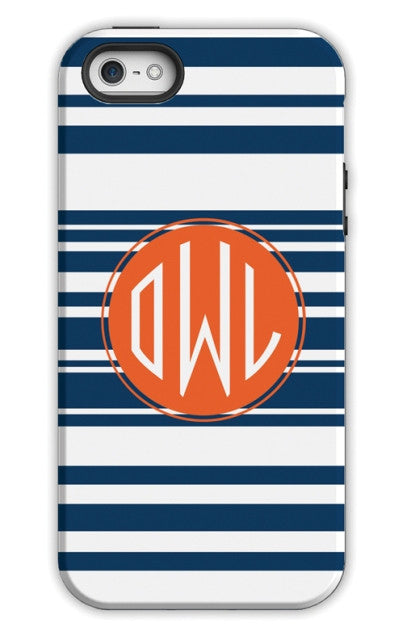 personalized cell phone case Personalized Cell Phone Case, Block Island Pattern – Linea Luxe