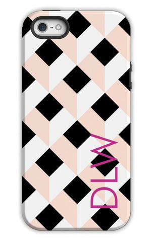 Personalized Cell Phone Case, Golden Girl Pattern