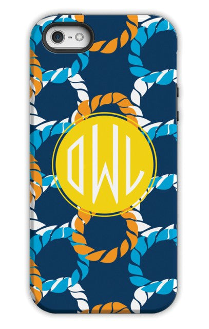 Personalized Cell Phone Case, Nautical Knots: Order iPhone 6 – Linea Luxe Personalized Cell Phone Case, Nautical Knots: Order iPhone 6 – Linea Luxe