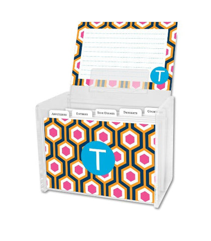 Personalized Recipe Box & Cards: NEW PATTERNS & STYLES