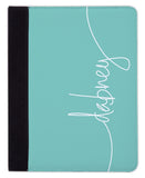 Personalized iPad & Laptop Cases, Aqua