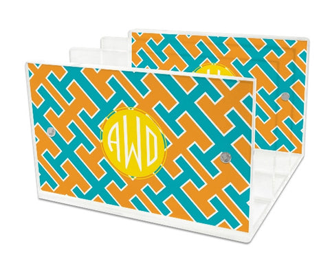 Personalized Letter Tray: NEW PATTERNS & STYLES