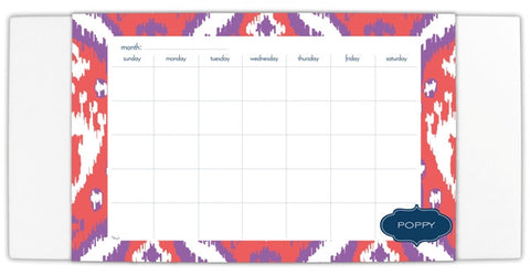 Personalized Desk Blotter with Pad: NEW PATTERNS & STYLES