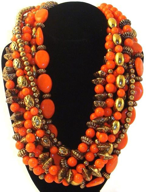 Rubie Coral Necklace