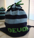 Personalized Stripe Earflap Hat (Children's)