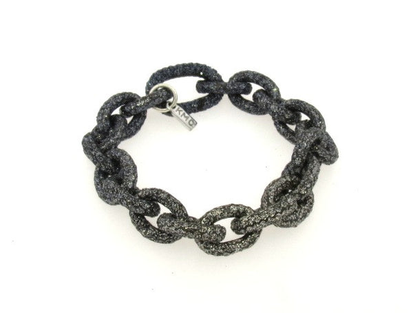 Ombre Crystal Link Bracelet, Sapphire & Silver