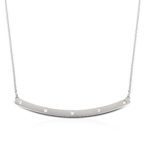 Diamond High Five Necklace Linea Luxe