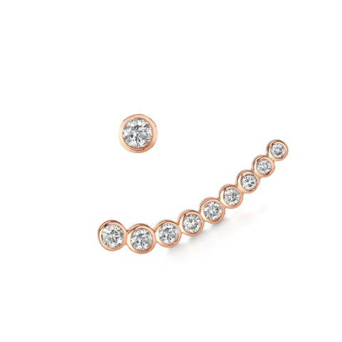 Diamond Cinderella Earring Set