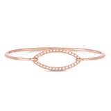 Diamond Eyelet Bangle