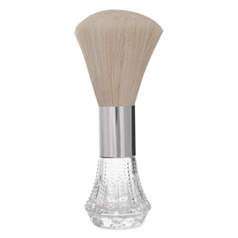Crystal Dusting Brush with White Bristles